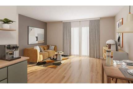 Barrierefreie 3-Zi.-Wohnung im 1. OG mit Loggia und Aufzug - Düsseldorf Benrath