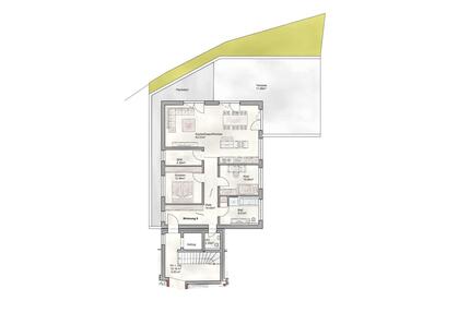 3-Zimmer-Wohnung mit Terrasse in Amberg zu vermieten - Erstbezug