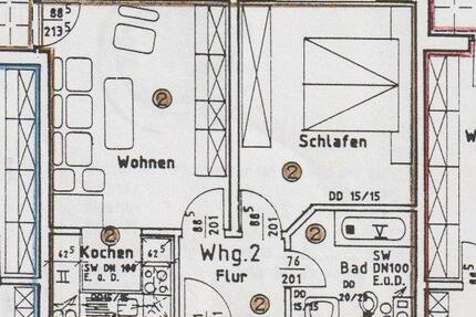 2-Zimmerwohnung, 53 qm • EG • Westercelle - Lachendorf