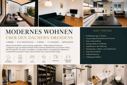 Wohnung zum Kaufen in Dresden 510.000,00 € 87 m²