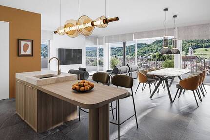 EXTRAVAGANT ! ° W21 ° 3.5-ZWG ° 3.OG ° Süd-Ost SONVIDA - Dreispitz Laufenburg - Laufenburg (Baden)