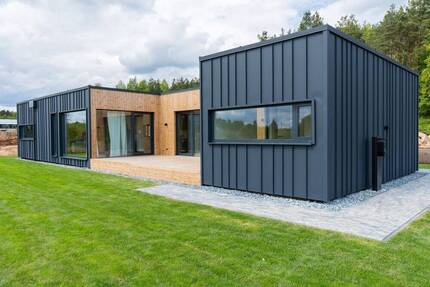 Modernes Wohnen im Niedrigenergiehaus mit 75 m2 auf einer Ebene (als Ausbauhaus). - Ebensfeld Kutzenberg