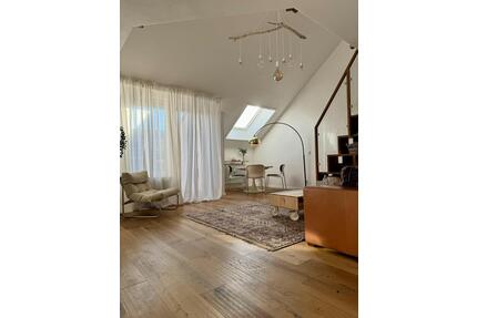 WG GEEIGNET Möblierte 4,5 Zimmer Design-Penthouse mit Dachterrasse in zentraler, ruhiger Lage - München Ramersdorf-Perlach