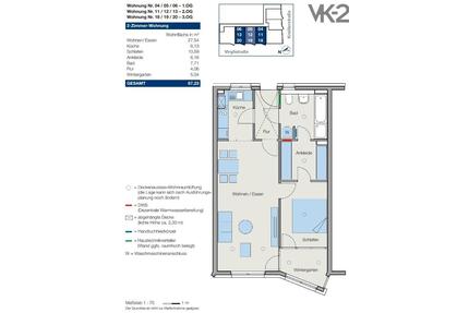 2 Zimmerwohnung Berg am Laim Baujahr 2015 - München
