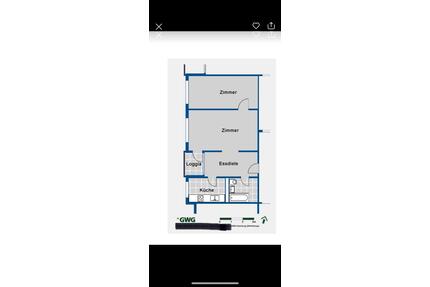 SAGA WOHNUNG TAUCHEN!!! - 450,00&nbsp;EUR Kaltmiete, ca.&nbsp; 58,00&nbsp;m&sup2; in Hamburg (PLZ: 22309) Wandsbek