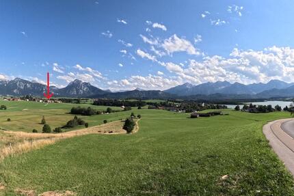 Berg- und Seeblick mit Potential - oberhalb von Hopfen am See - Füssen