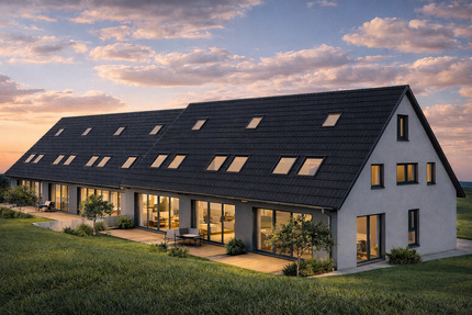 Neubau Reihenhaus in massiver Bauweise nach KfW55 - Rohrdorf