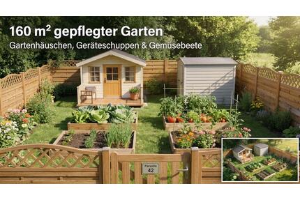 Garten in Dargelin Nähe Wiesen- und Teichstr. zu vermieten - Neuenkirchen