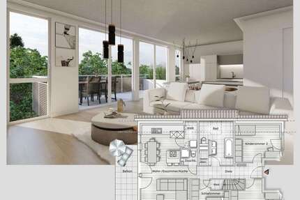 Wohnung zum Kaufen in Mannheim 661.900,00 € 134 m²