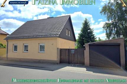 Modernisierungsbedürftiges Einfamilienhaus mit reichlich Nebengelass in zentraler Lage in Glindow - Werder (Havel)