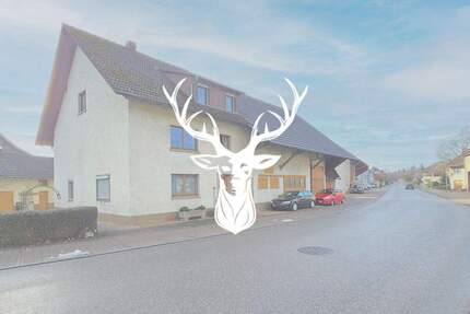 Großzügiges Bauernhaus mit separatem Ökonomieanteil in zentraler Lage von Grießen zu verkaufen - Klettgau