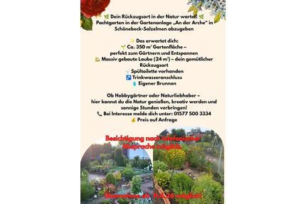 Pachtgarten in Schönebeck Salzelmen - Möckern