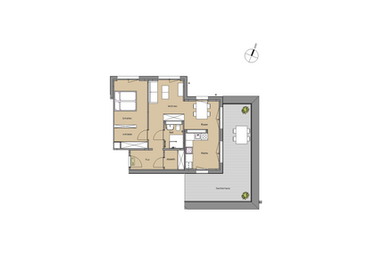 Wohnung zum Mieten in Leverkusen 1.190,00 € 78 m²