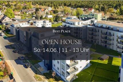 Ideal für Pendler: Neubau-Wohnung mit 2 Zimmern und Einbauküche - Ludwigsfelde