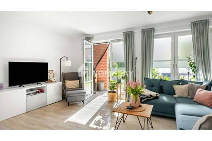 Seltene Lage: 2-Zimmer-Erdgeschosswohnung mit Terrasse, Garten und TG - citynah am Naturschutzgebiet - Hannover Ricklingen