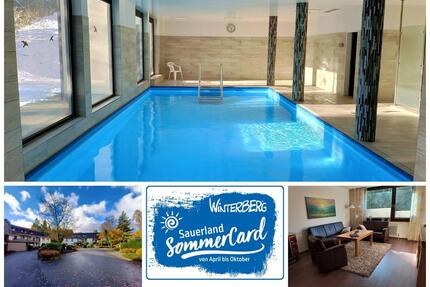 Ferienwohnung Winterberg Pool 2SZ 5Pers SommerCard Familie