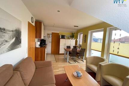 Wenn schöne Lage auf schöne Aussichten trifft! Ferienwohnung mit zwei Schlafzimmern - Borkum