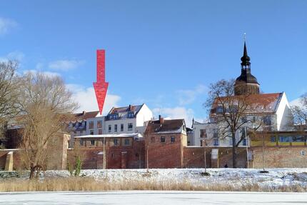 Dachgeschoss Maisonette mit Garage, Spielplatz und 2 Terassen in Stralsunder Altstadt