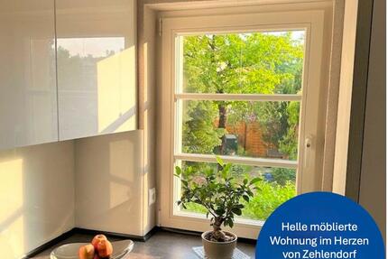 Moderne, möblierte Wohnung im Herzen von Berlin Zehlendorf