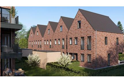 Willkommen in der Zukunft: Neubau-Reihenmittelhaus mit Einbauküche als Erstbezug in beliebter Lage! - Edewecht