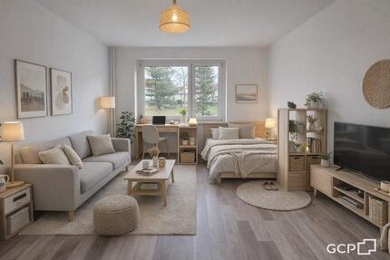 *300 € Gutschein sichern! Ab 01.05. - Praktische 1-Raum-Wohnung mit Küche & Dusche zu vermieten - Brandenburg an der Havel