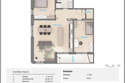 Stadtvillen am Park - 1.050,00&nbsp;EUR Kaltmiete, ca.&nbsp; 94,66&nbsp;m&sup2; in Leinefelde-Worbis (PLZ: 37327)