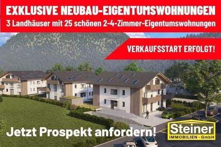 VERKAUFS-START: 2-Zimmer-Garten-Wohnung ca. 35,80 m², Keller, TG-Platz a. W. WHG-Nr. 01 - Garmisch-Partenkirchen
