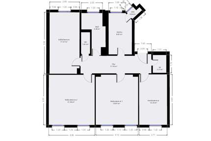 Wohnung zum Mieten in Freiberg 800,00 € 103 m²