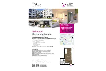 Wohnung zum Mieten in Hildesheim 658,00 € 28 m²