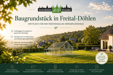 Platz für Ihr neues Zuhause - schönes Baugrundstück in Freital-Döhlen