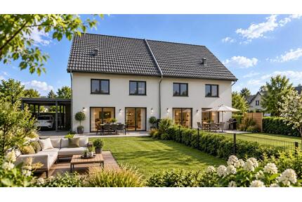 hr neues Zuhause mit Charakter – moderne Doppelhaushälfte in zent - Dresden Klotzsche