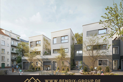 Schickes Townhouse inmitten von Gohlis mit Balkon, Vorgarten & Garage I Hochwertig ausgestattet! - Leipzig Gohlis-Süd