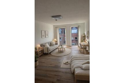 helle 1 Zimmer Wohnung 28m² neue EBK Duschbad in Kiel Kronshagen Nähe der CAU Universität