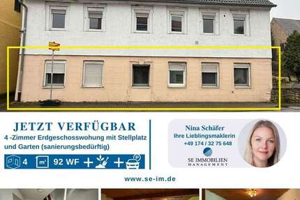 Wohnung zum Kaufen in Oberderdingen-Flehingen 79.000,00 € 92.46 m²