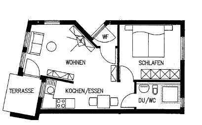 Wohnung zum Mieten in Neuhausen 765,00 € 50 m²