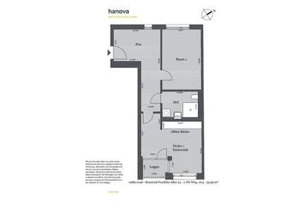 Wohnung zum Mieten in Hannover 615,89 € 55.99 m²