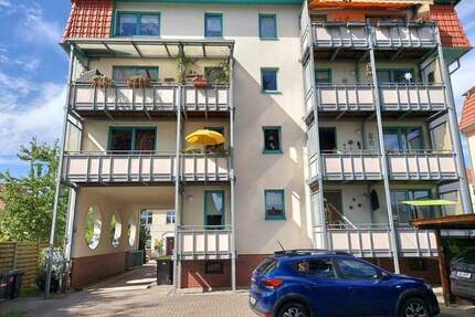 renovierte Single- oder Ferienwohnung fußläufig vom Marktplatz und dem Glambecker See entfernt - Neustrelitz