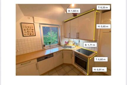 Helle Dachgeschosswohnung in Werl-Budberg