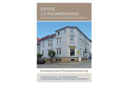 2,5-Raumwohnung im Zentrum von Schleusingen