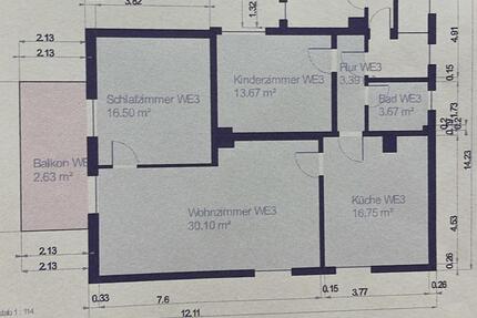 3 Zimmer Wohnung zu vermieten 67069 Oppau - Ludwigshafen am Rhein Rheingönheim
