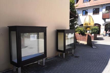 Werbefläche - Schaukasten in Schwabacher Innenstadt