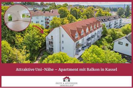 Wohnung zum Kaufen in Kassel Nord (Holland) 79.999,00 € 25.95 m² - Kassel / Nord (Holland)
