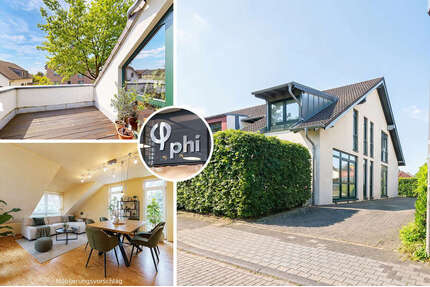 PHI AACHEN - Charmante Dachgeschosswohnung mit Terrasse in Aachen-Haaren!