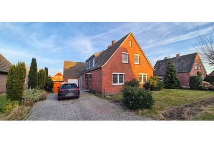 Sanierte EG-Wohnung mit Garten in Holtgast - Esens