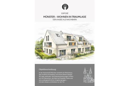 Münster - Wohnen in Traumlage, den Aasee als Nachbarn