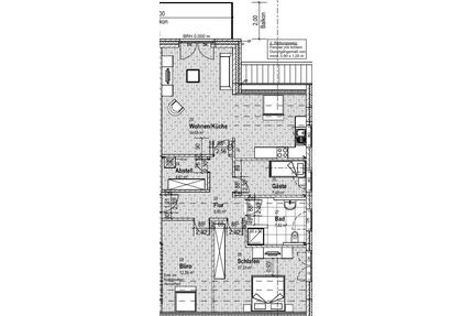 3,5-Zimmer-Wohnung mit Balkon und EBK - Berkenthin