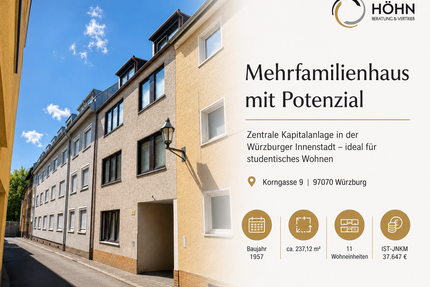Haus zum Kaufen in Würzburg 1.100.000,00 € 237.12 m²