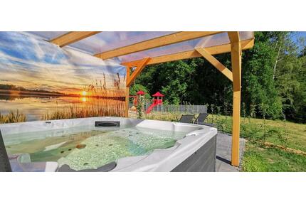 Wochenende Ferienhaus am See in Mecklenburg mit Whirlpool + Sauna - Schwerin Friedrichsthal