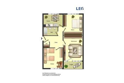 Wohnung zum Mieten in Kreuztal 339,00 € 78 m²