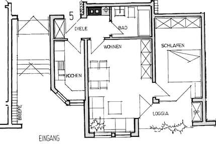 Wohnung zum Mieten in Bonn 630,00 € 56 m²